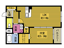 ラ・カーサ・フェリーチェ 2階