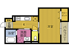 ルシャノワール大洲浜 103 ｜ 大分県大分市大州浜１丁目（賃貸アパート1K・1階・25.20㎡） その2
