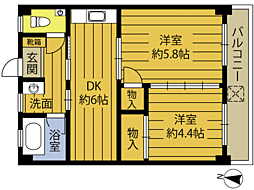 ユナイテッド山津(住居) 2階