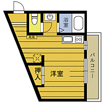 ミラ16 405 ｜ 大分県大分市新町（賃貸マンション1R・4階・25.20㎡） その2