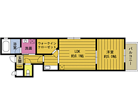 レスコ碩田 104 ｜ 大分県大分市碩田町３丁目（賃貸マンション1LDK・1階・33.44㎡） その2