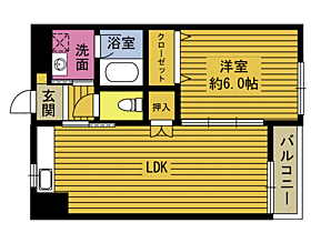 野うさぎＧＡＲＤＥＮ 102 ｜ 大分県大分市碩田町２丁目（賃貸マンション1LDK・1階・39.41㎡） その2