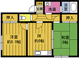 🉐敷金礼金0円！🉐エスポワ−ル新川Ｂ