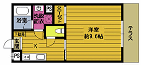 パステル六番館 104 ｜ 大分県大分市大字三芳椎迫4組5-C（賃貸アパート1K・1階・30.60㎡） その2