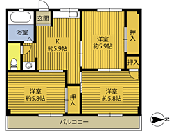 🉐敷金礼金0円！🉐コーポ大手町