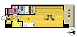 S-FORT高砂町 ワンルームの間取図画像
