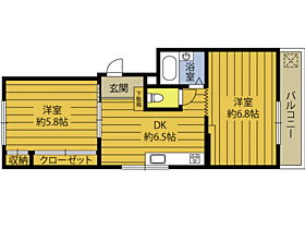 シーサイドビルＡ531号 A531 ｜ 大分県別府市浜町（賃貸マンション2K・5階・38.16㎡） その2