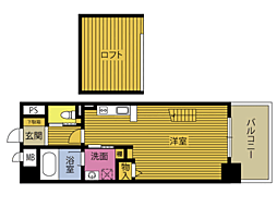ＡＴＴＩＣＡ 3階ワンルームの間取り