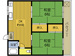 峯アパートB 2階