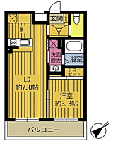 Ａｒｂｒｅ滝尾 106 ｜ 大分県大分市大字津守（賃貸マンション1LDK・1階・31.20㎡） その2