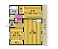 ラインハイム菊池1階4.8万円
