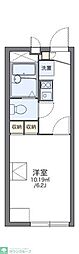 レオパレスパルマ 1Kの間取図画像