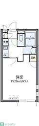 アビタシオンシグマ 1Kの間取図画像