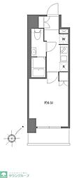 エヌステージ秦野駅前 1Kの間取図画像