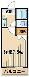 間取図画像 1K
