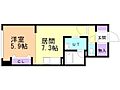 円山パークハイツ4階5.2万円