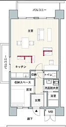 コーシャハイツ港 8階