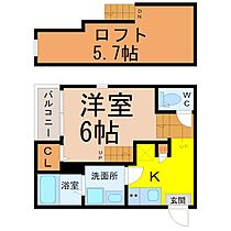 愛知県名古屋市緑区大高町字天神（賃貸アパート1K・1階・21.22㎡） その2