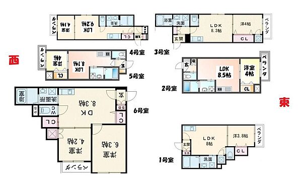 大阪府羽曳野市軽里３丁目(賃貸マンション1LDK・3階・28.40㎡)の写真 その27