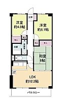 大阪府富田林市錦織南１丁目（賃貸マンション2LDK・1階・66.60㎡） その2