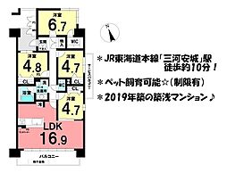 リコット三河安城東町 4LDKの間取り