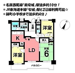 間取図画像 3LDK