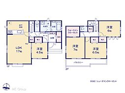 我孫子市並木6丁目　第2　新築一戸建て　全2棟