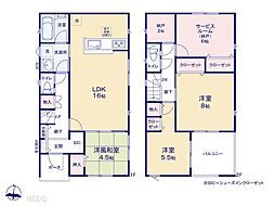 春日部市備後西3丁目　第11　新築一戸建て　全8棟