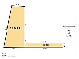 狭山市柏原　第13　土地　全3区画