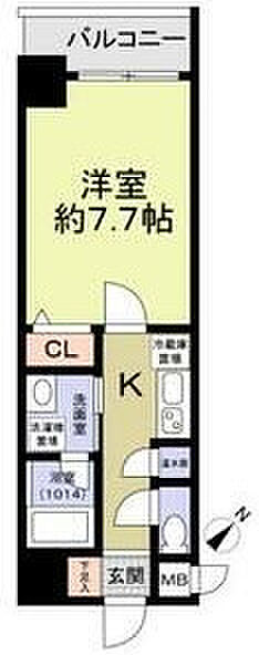 HommageA 504｜大阪府守口市平代町(賃貸マンション1K・5階・26.50㎡)の写真 その2