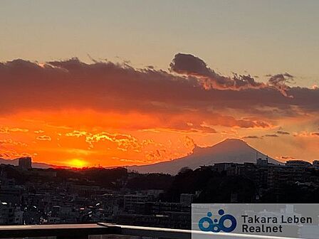 夕方には煌々とした景色にうっとりとしてしまいますね。