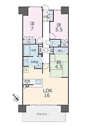 間取図画像 3LDK