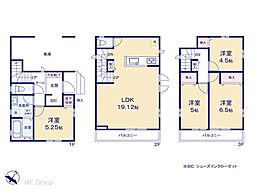 ふじみ野市南台2丁目 新築一戸建て 全2棟