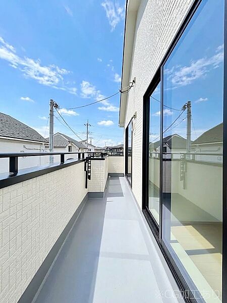 バルコニーを拡大表示