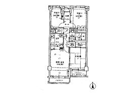 川口芝パーク・ホームズ 3LDKの間取図画像