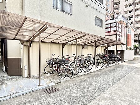 自転車置き場（空き状況は都度ご確認ください）
