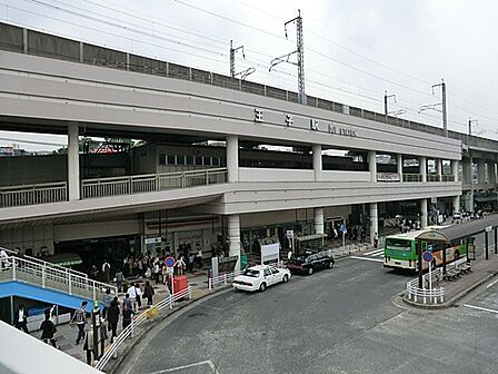 駅 1600m 京浜東北線王子駅