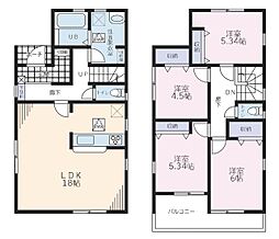 春日部市上蛭田　新築一戸建て　全1棟