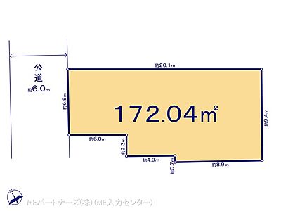 区画図：図面と異なる場合は現況を優先