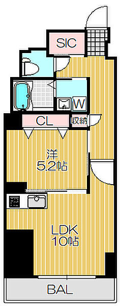 ルートワンレジデンス戸越 ｜東京都品川区平塚1丁目(賃貸マンション1LDK・2階・43.21㎡)の写真 その2