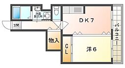 間取図画像 1DK