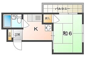 吉田マンション  ｜ 大阪府守口市菊水通１丁目（賃貸マンション1K・2階・19.00㎡） その2