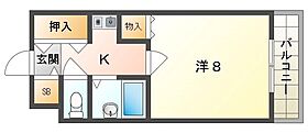 テネシーコート  ｜ 大阪府守口市橋波東之町３丁目（賃貸マンション1K・3階・20.00㎡） その2