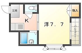 シェルコート  ｜ 大阪府門真市石原町（賃貸マンション1K・4階・21.00㎡） その2