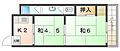 藤田マンション5階3.5万円