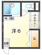 プレアール門真  ｜ 大阪府門真市朝日町（賃貸マンション1R・4階・17.50㎡） その2