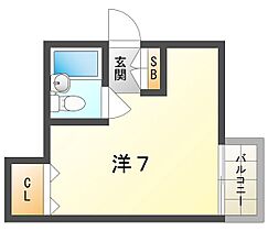 コーポはにわ池田  ｜ 大阪府寝屋川市池田１丁目（賃貸マンション1R・1階・18.00㎡） その2