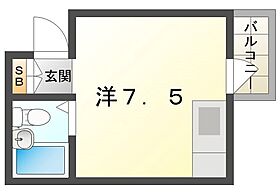 ドミシル萱島  ｜ 大阪府寝屋川市萱島東２丁目（賃貸マンション1R・1階・15.00㎡） その2