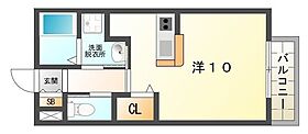 コンフォールヴィル木田元宮  ｜ 大阪府寝屋川市木田元宮２丁目（賃貸アパート1R・2階・27.08㎡） その2