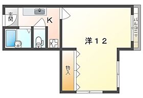 キュービック141  ｜ 大阪府四條畷市中野本町（賃貸マンション1K・3階・25.00㎡） その2